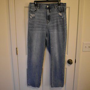 American Eagle Stretch Curvy Mom Jeans